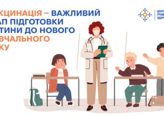 Вакцинація — важливий етап підготовки дитини до нового навчального року Вакцинація — важливий етап підготовки дитини до нового навчального року